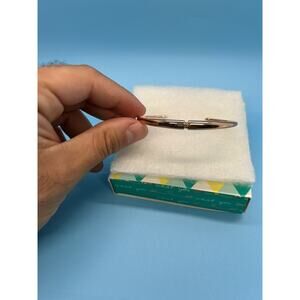 Stella & Dot Pave Inset Cuff Rose Gold Brand New In Original Box